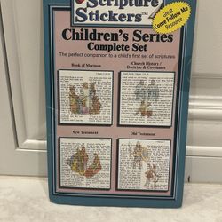 Scripture Stickers Unopened
