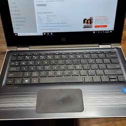 HP Pavillion X360 laptop 