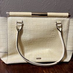 Kate Spade Knightsbridge Constance Croc Embossed Leather Tote bag Purse