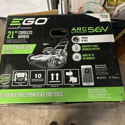 EGO 56v 21” Self Propelled Lawn Mower
