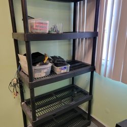 “Estante plástico para bodega / garaje / oficina”
