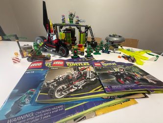 🔥 LEGO Teenage Mutant Ninja Turtles Lot – 3 Retired Sets! 🔥