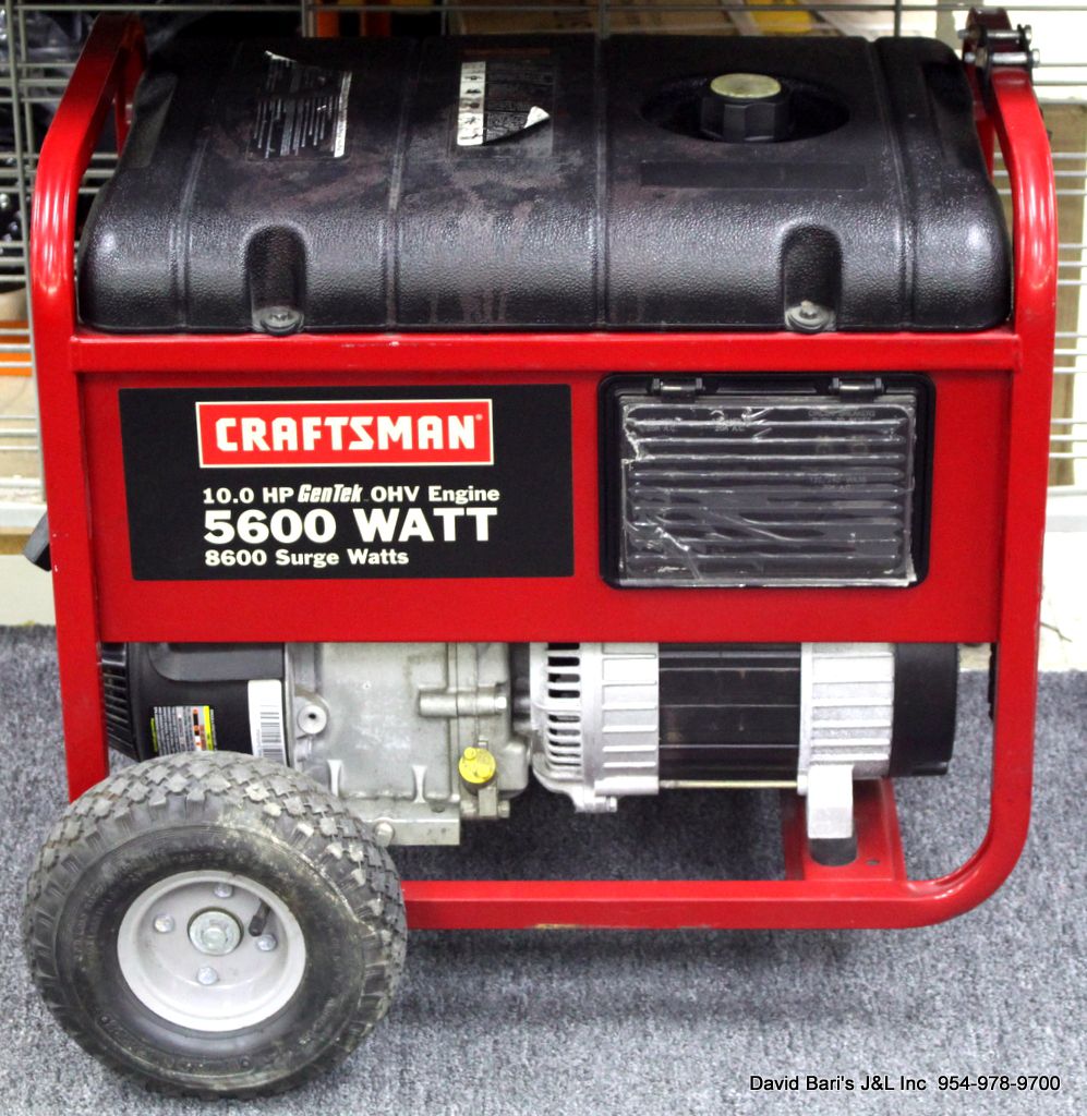 Craftsman 5600 Watts 10-HP Briggs & Stratton Engine Generator