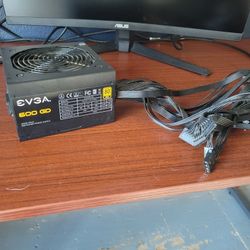 EVGA 600 Watt 80 Plus Gold PSU