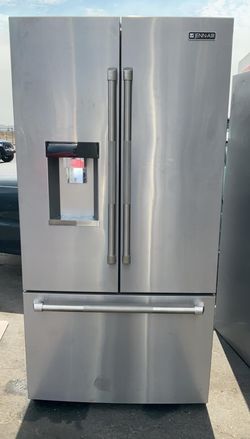 Jenn Air 3-Door Silver Refrigerator
