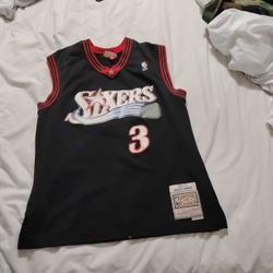 Authentic Sixers Jersey (Allen Iverson)