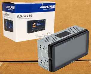 Alpine Car Stereo Touchscreen WiFi Wireless Apple CarPlay Android Auto Bluetooth Am Fm  ILX-W770 🚨 No Credit Needed 🚨 Payment Options Available 🚨