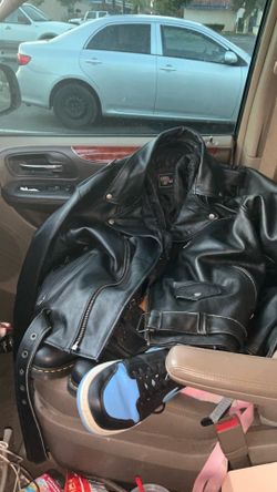 Leather jacket