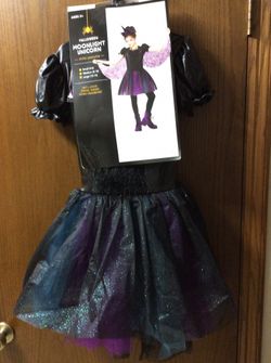Girl‘s Child Costume. Moonlight Unicorn. Size Medium (8-10). 