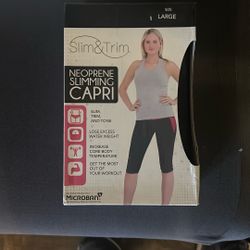 Slim & Trim Neoprene Slimming Capri