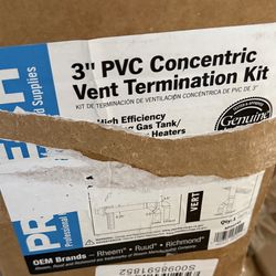 Rheem 3" PVC Concentric Vent Termination Kit (Model SP20245)