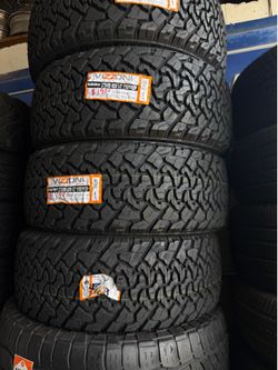 275/55R20 LT Vizzoni Dreamliner A/T New Tires