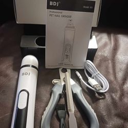 Pet Nail Grinder With Extras All New Speeds For Size Dogs 