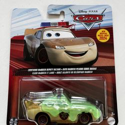 Disney Pixar Cars Lightning McQueen Deputy Hazard 