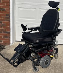 Quantum J6 Power Chair Rehab Wheelchair with Full Tilt Power Lift