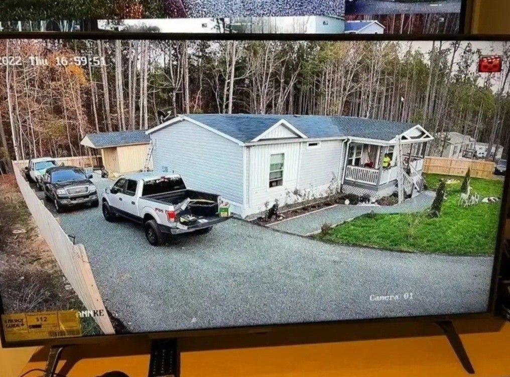 6 CAMARAS D SEGURIDAD SURVEILLANCE SYSTEMS