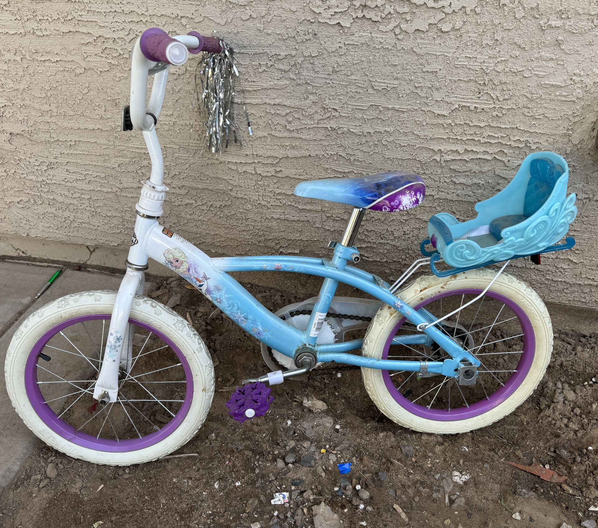 Elsa Bicycle Girls Good Condition