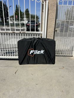 Flick urban soccer rebounder