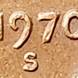 1970 S Sm. DATE LINCOLN PENNY CENT DDO