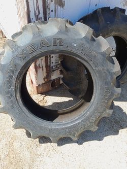 2 Goodyear 7-16 Duratorque DT221 tractor tires-BRAND NEW