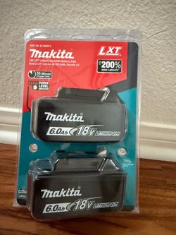 Makita LXT 6.0Ah 18v set New