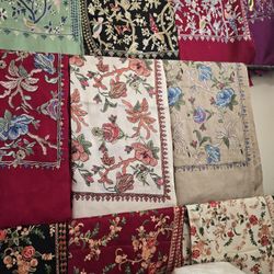 Pashmina shawl embroidered