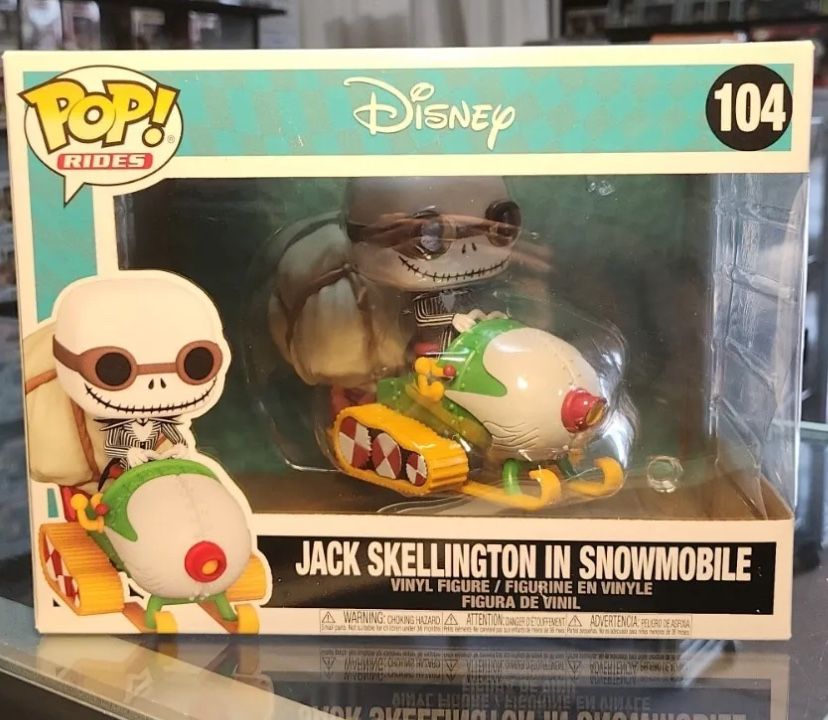 Funko Pop! Rides: Disney - Jack Skellington in Snowmobile #104