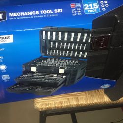 HART 215 PIECE MECHANICS TOOL SET UOPENED