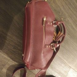 Women's Burgundy Ladies Handbag