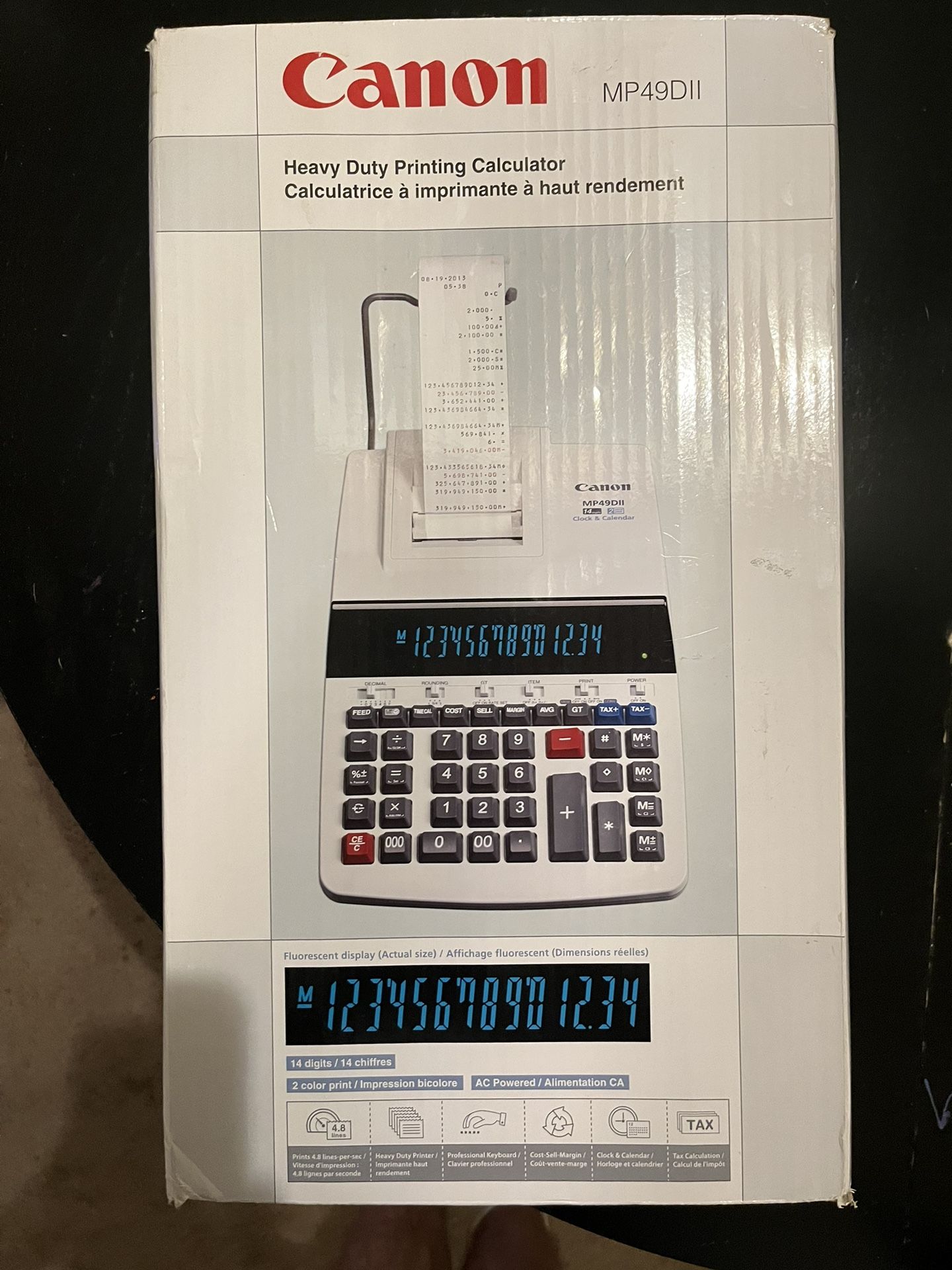 Canon Printing Calculator 