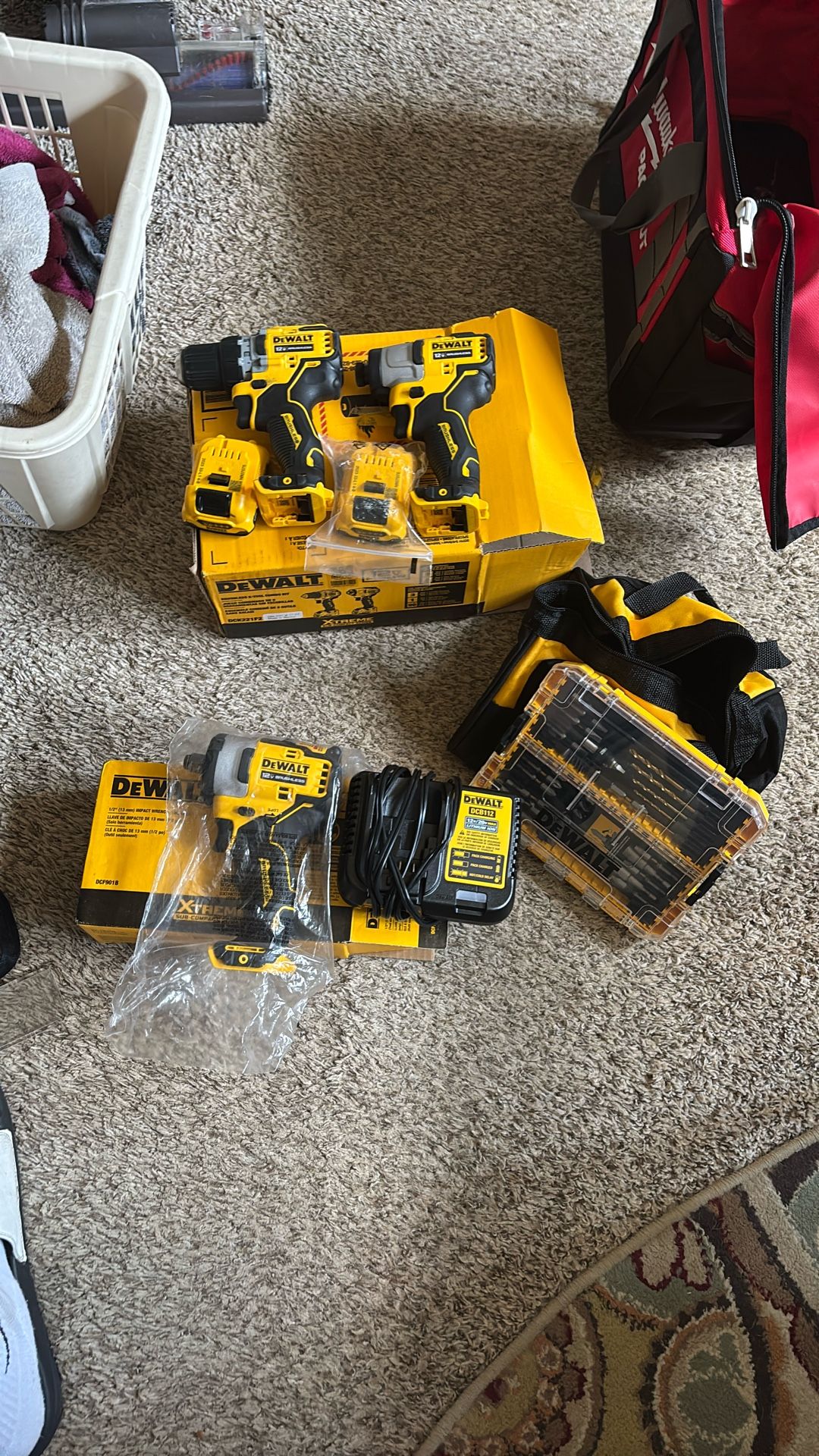 Dewalt 3 Drill Set