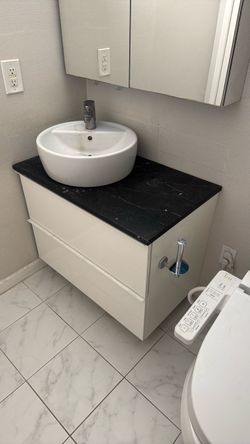 ikea angsjon floating bathroom vanity