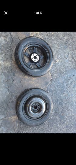 Maxxis Spare Tires T165/80D18 & T155/80D17