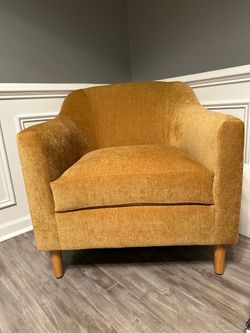 Mustard Gold Accent Chair — $150