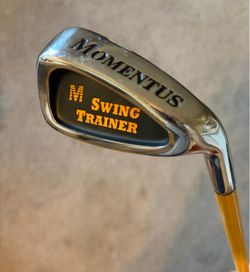 Momentus Golf Men's Weighted (40 oz.) Swing Trainer Iron – Great Condition