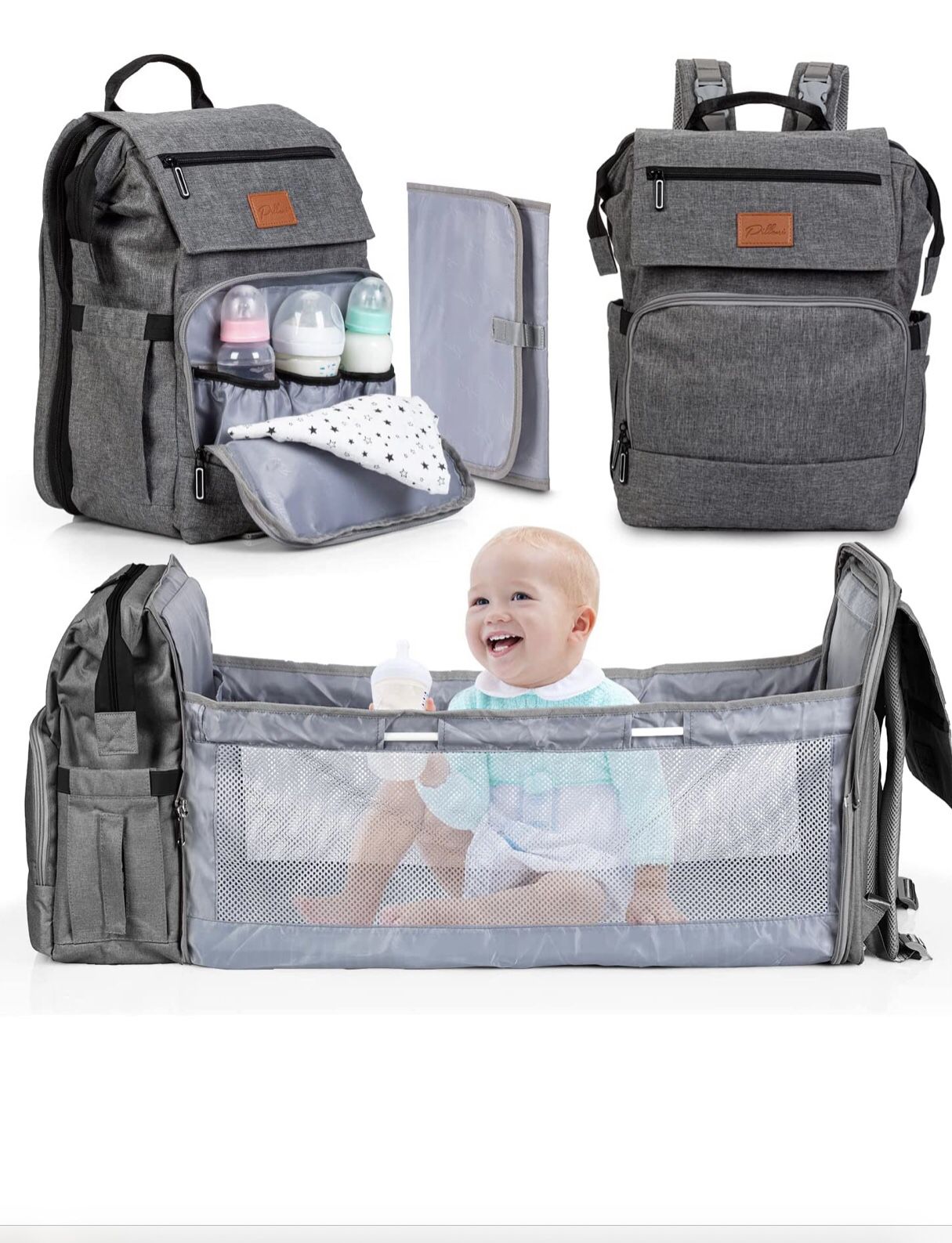 Pillani Baby Diaper Bag Backpack  $25