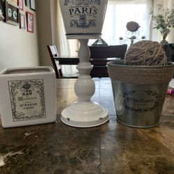 Rocking Chair,35, Planters  $21 Ea  , Succulents, Wreath $15,  Anthropologie Dress $15  