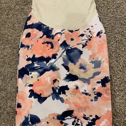 PinkBlush Maternity Pencil Skirt, Size Small