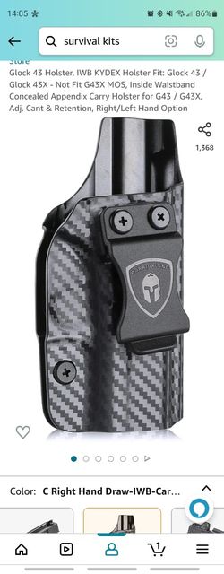 Glock 43x Iwb Holster