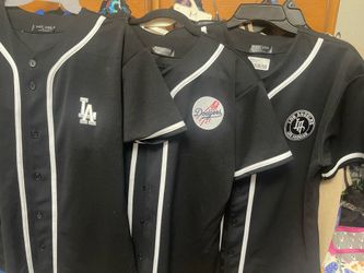 Black Dodgers jerseys size small