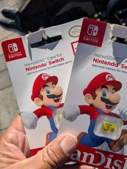 Nintendo switch SD cards 256 gb