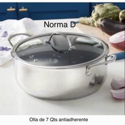 Olla De 7 Qts  Antiadherente Nueva En Su. Caja 🌺 Princess House 🌺