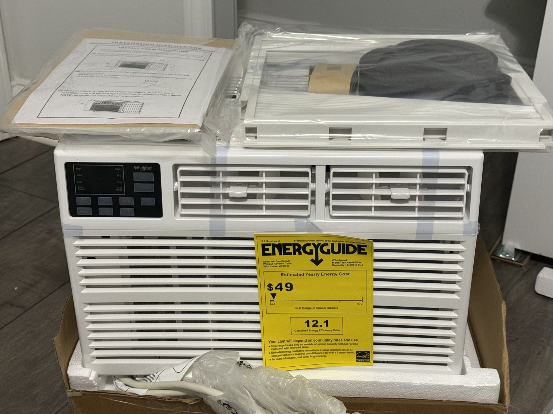 Window Air Conditioner. 