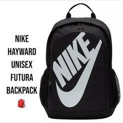 Nike Hayward Unisex Futura 2.0 Backpack  Black/White 