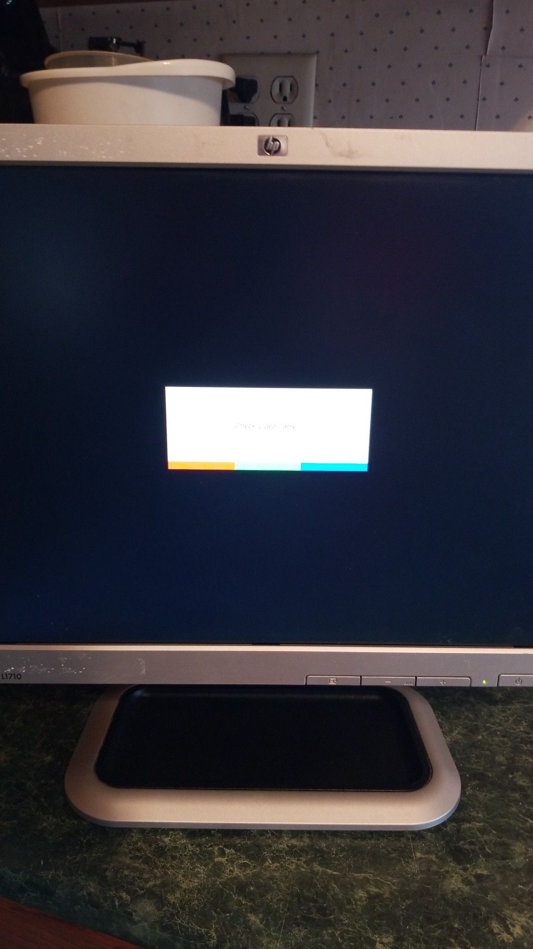 Hp 17in monitor