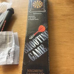 New Magnetic Dartboard 2 Targets To Play