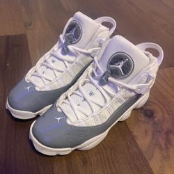Jordan 6 Rings White Cool Grey Sneakers