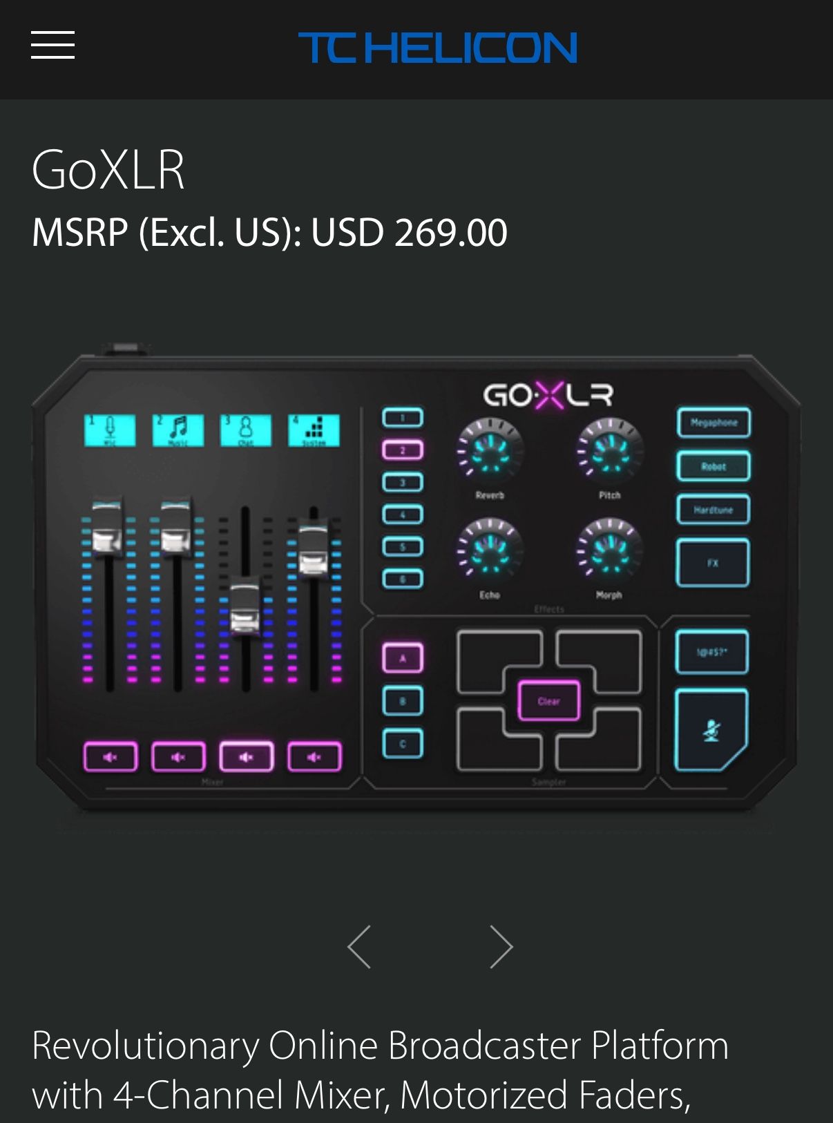 GoXLR By TC Helicon