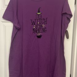  New 2X Halloween night shirt