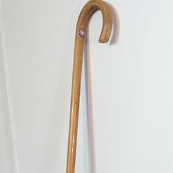 Cane 37 Inch Thick Wood Cane